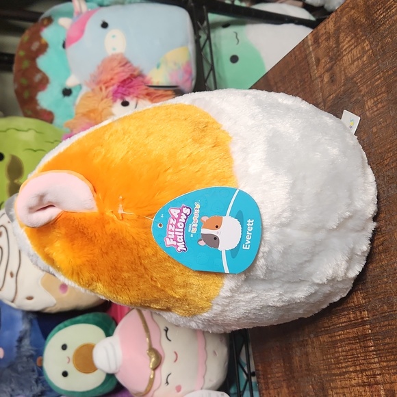 Squishmallows Everett the Hamster Fuzzamallows 12” HTF - Picture 2 of 3